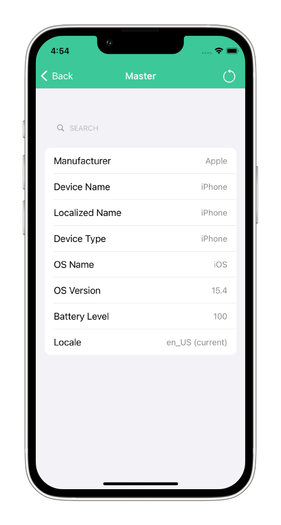Device Information for iOS